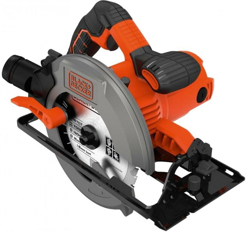 Циркулярная пила Black & Decker CS1550-QS 1500 Вт 190мм