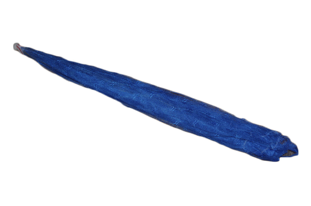Сетка-зонтик противомоскитная от насекомых раскладная 110х60х47 Синяя - фотография № 2