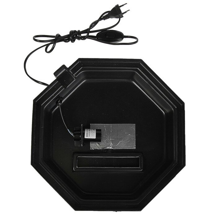 Пижон Аквариум восьмигранный с крышкой, 70 литров, 40 х 40 х 60/66см, чёрный - фотография № 6