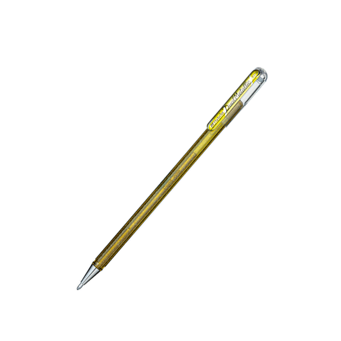Гелевая ручка с чернилами "Хамелеон" Hybrid Dual Metallic,золото+металлик красный & золото, 1.0 мм