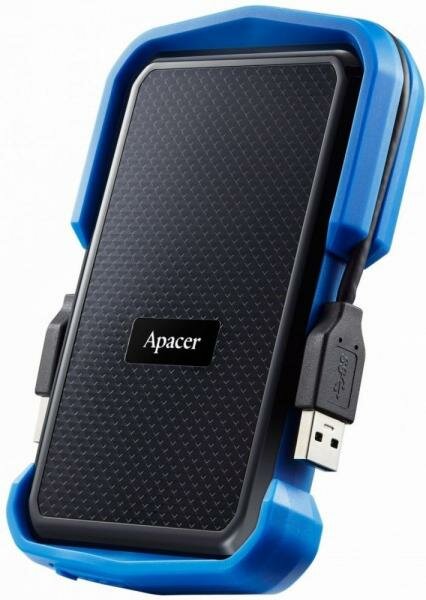 Внешний жесткий диск 2.5 2 Tb USB 3.1 Apacer AC631 черный синий