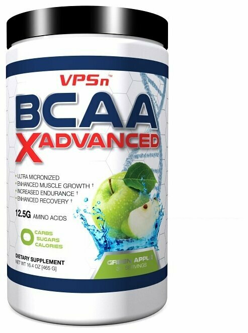VPS Nutrition X Advanced BCAA 465гр./ зеленое яблоко