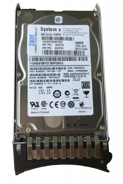   IBM 42D0756 500Gb SATAII 2,5" HDD