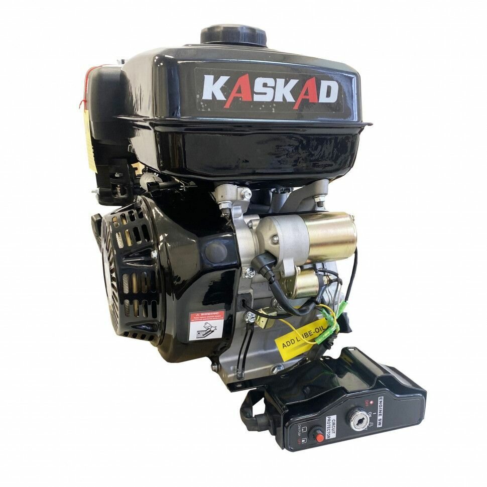 Двигатель бензиновый KASKAD 177FE (4-х ткт 9 л. с 25 мм вал электростартер)