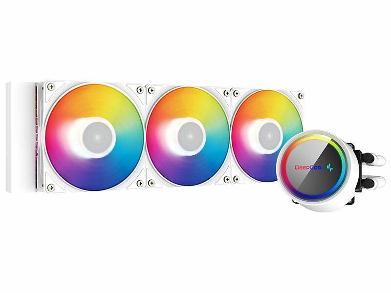 Система водяного охлаждения Deepcool GAMMAXX L360 A-RGB WH белый/ARGB