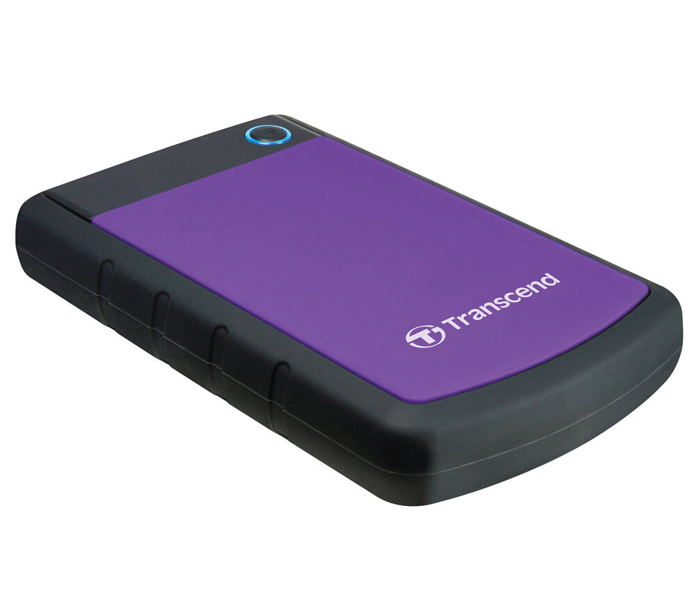 Внешний HDD диск Transcend StoreJet 25H3 USB 3.0 2TB, пурпурный