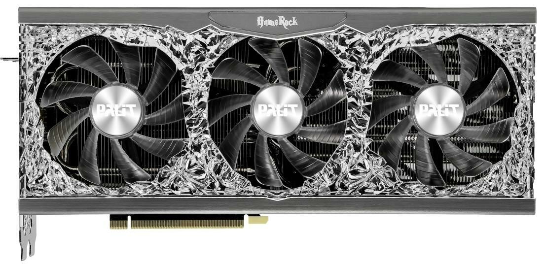 Видеокарта Palit nVidia GeForce RTX 3070 Ti GameRock OC 8192Mb NED307TT19P2-1047G