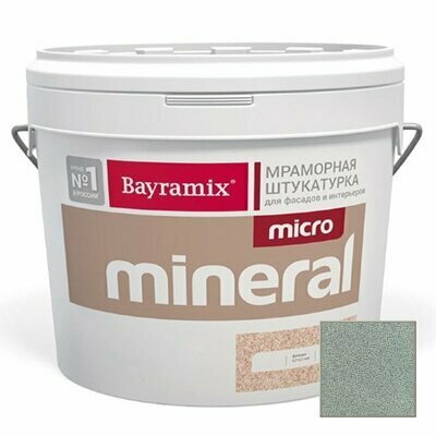 Декоративная штукатурка Bayramix Mineral Micro 616 15 кг