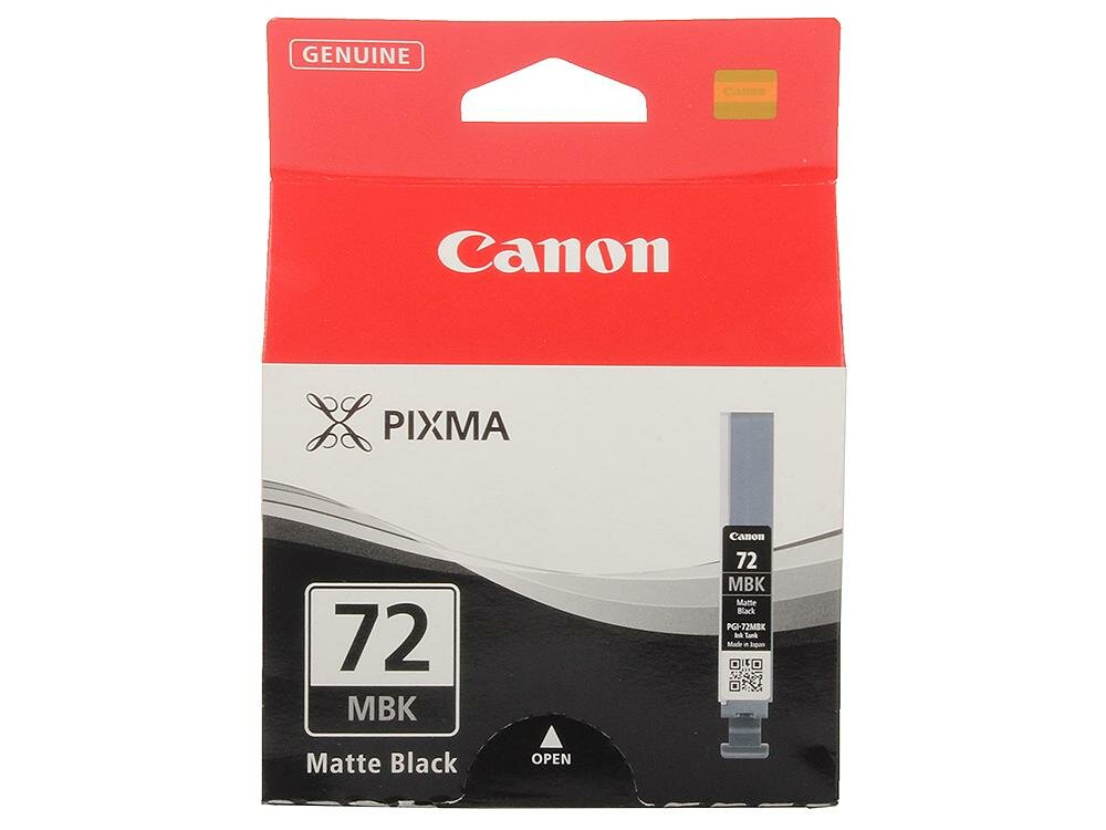 Картридж Canon PGI-72MBK PGI-72MBK 1640стр Черный матовый