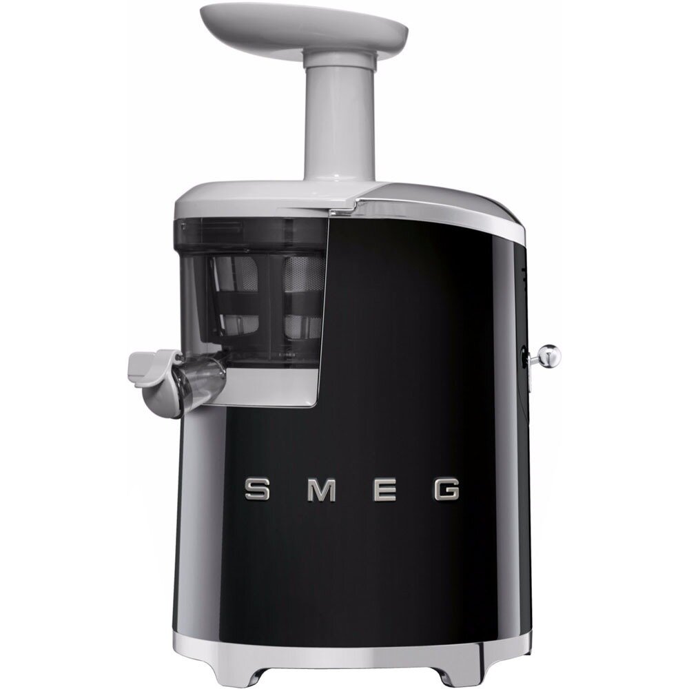 Соковыжималка шнековая Smeg SJF01BLEU черная