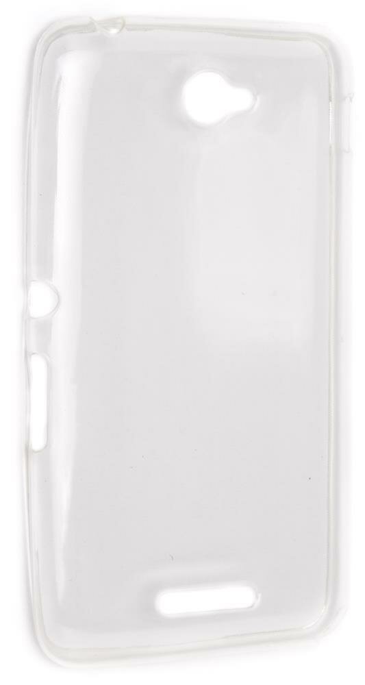 Чехол силиконовый для Sony Xperia E4 TPU (Прозрачный)