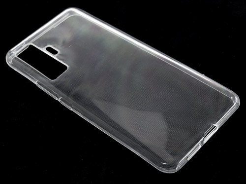 Силиконовый чехол Jack Case для Vivo X50 прозрачный