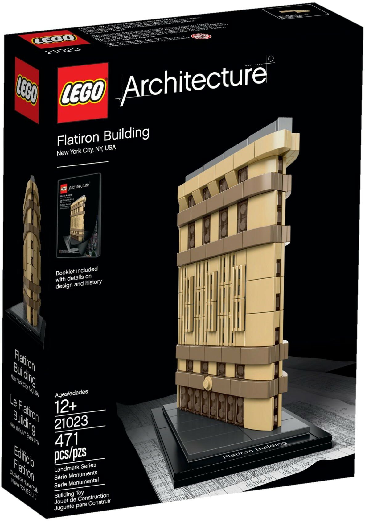 Lego 21023 Architecture Флэт айрон билдинг в Нью Йорке