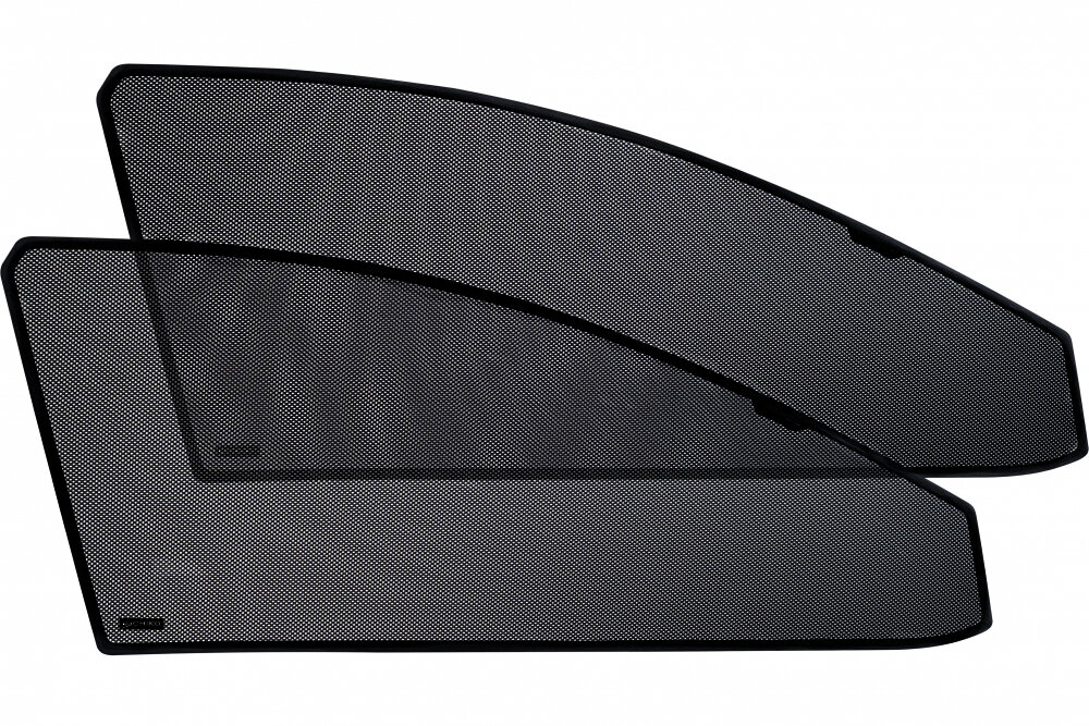 Laitovo Каркасные автошторки Chiko на магнитах передние на Hyundai Accent 4G Седан 4D (2010 - 2017)