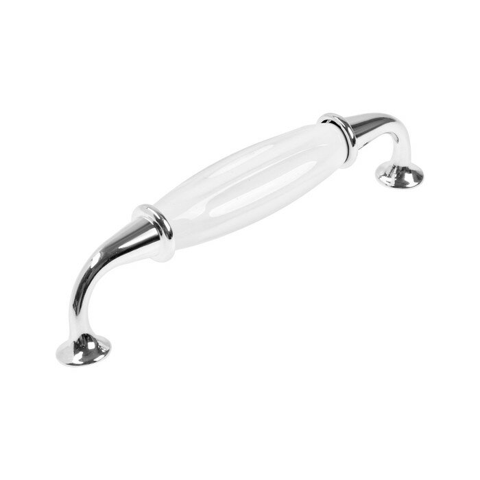 фото Ручка скоба STYLISH CAPPIO Ceramics 003,керамическая 96 мм, хром