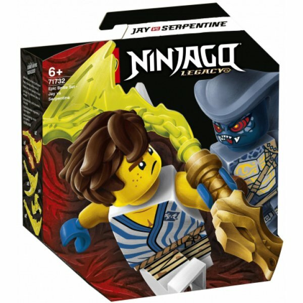 Конструктор Lego Ninjago 71732 Конструктор LEGO Ninjago 71732 Легендарные битвы: Джей против воина-Серпентина
