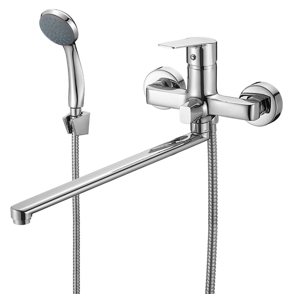 фото Смеситель для ванны Helic с длинным изливом хром, 1 шт. в заказе