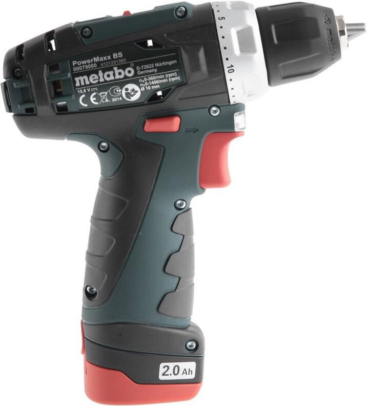 Аккумуляторная дрель-шуруповерт Metabo PowerMaxx BS 600080500