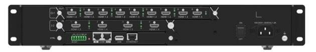 EL2000 Videowall controller 4xHDMI input, 9xHDMI output
