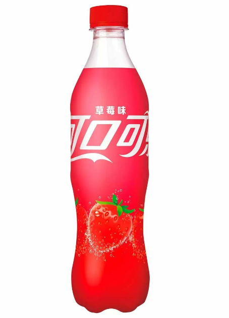 Coca-Cola Strawberry напиток газированный клубника 500 мл Китай