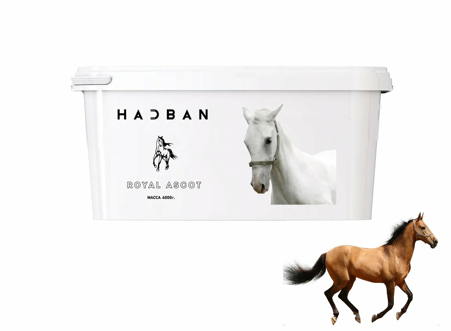 Премикс для спортивных лошадей hadban Royal Ascot, 4 кг - фотография № 1