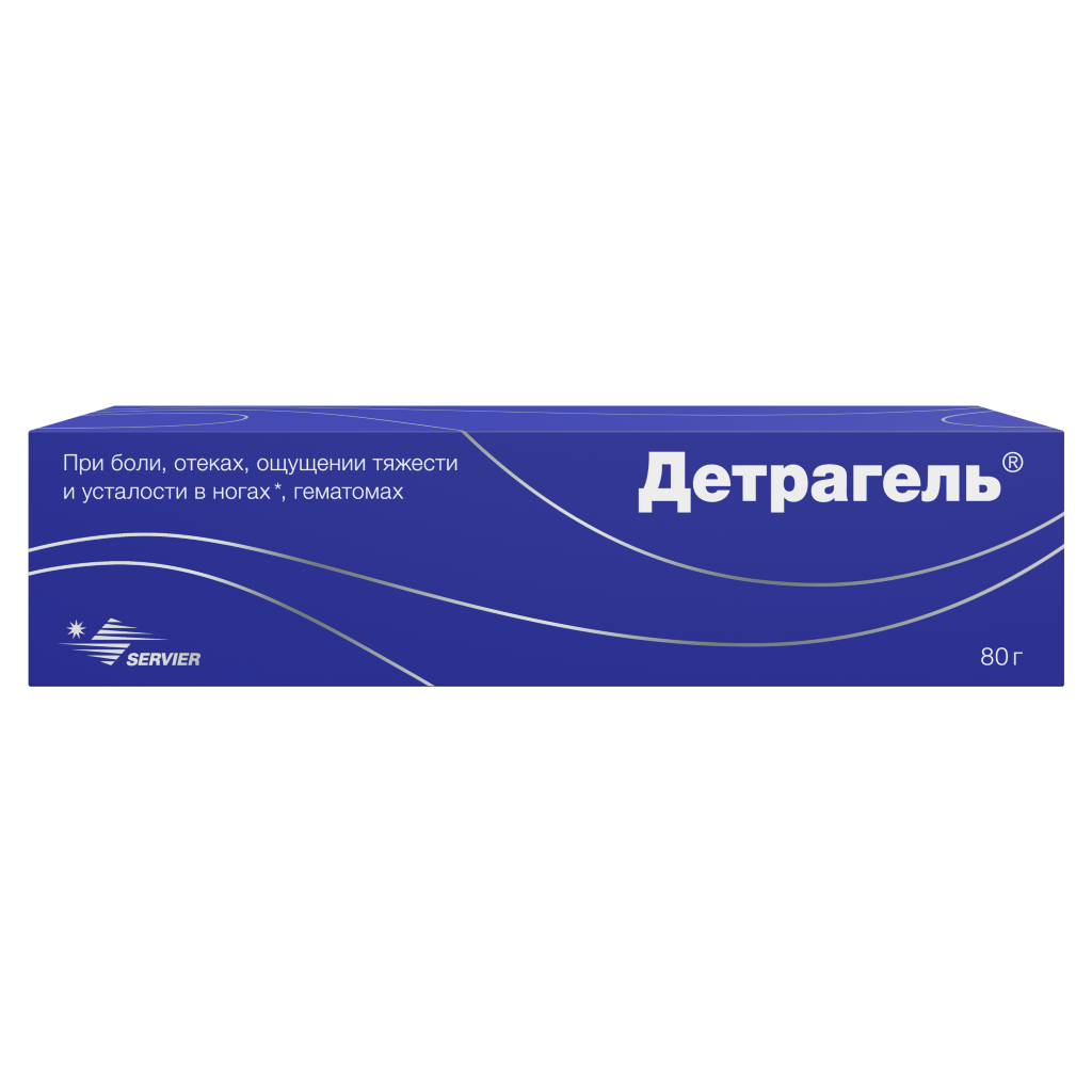 Детрагель, гель для наружного применения 80 г 1 шт