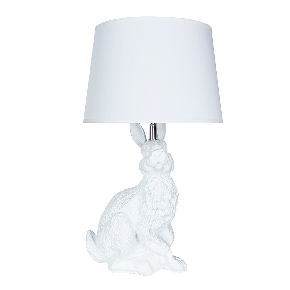 Настольная лампа Arte Lamp Izar A4015LT-1WH, Белый, E27