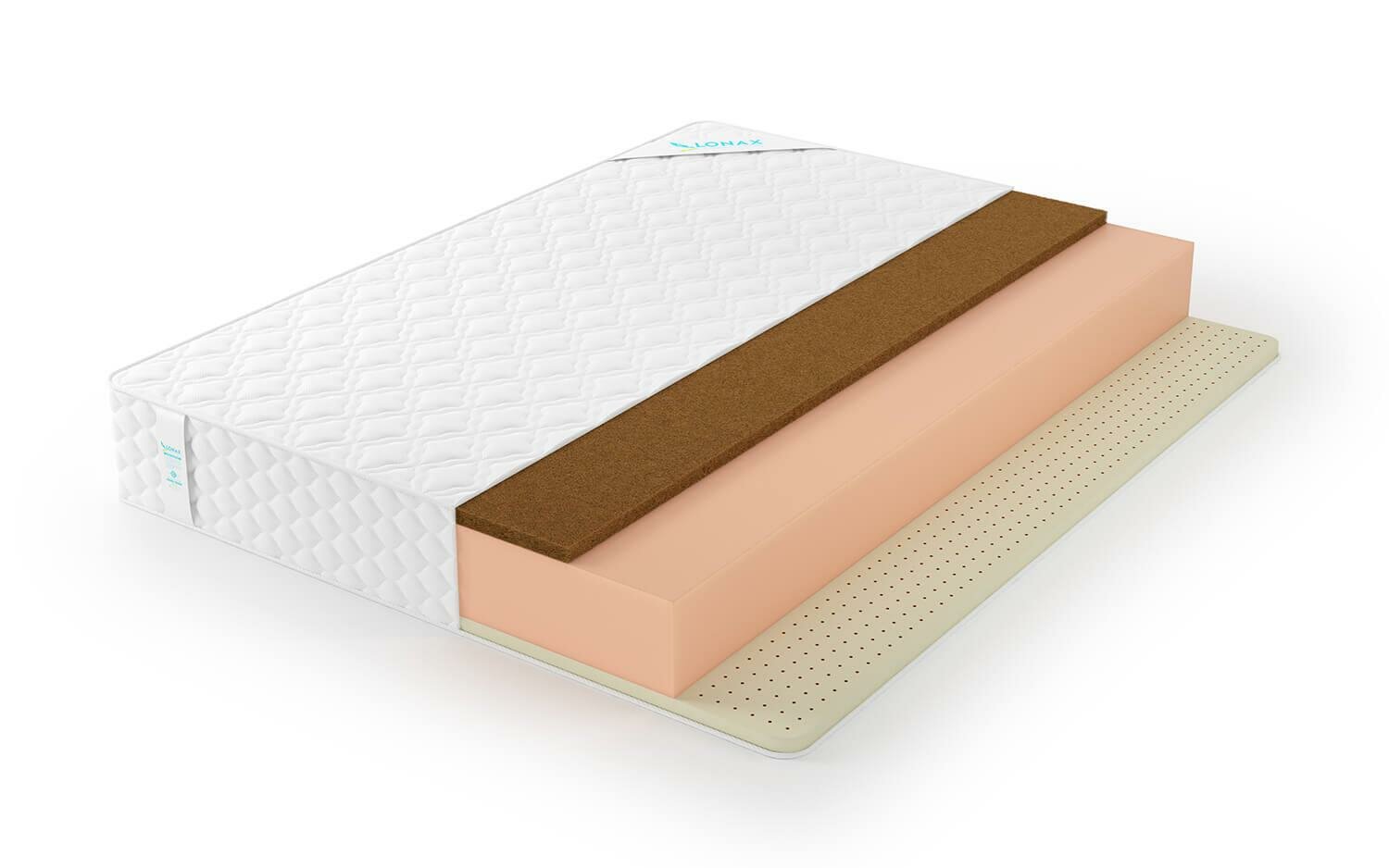 Матрас Lonax Foam Latex Cocos 3 Max, Размер 60х155 см