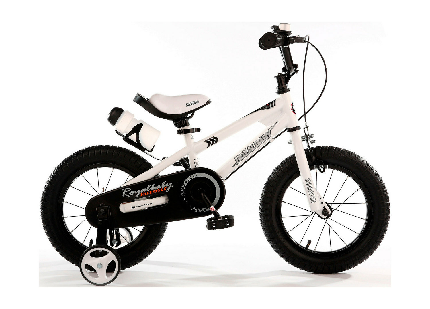 Детский велосипед Royal-baby Royal Baby Freestyle Steel 12, год 2020, цвет Белый