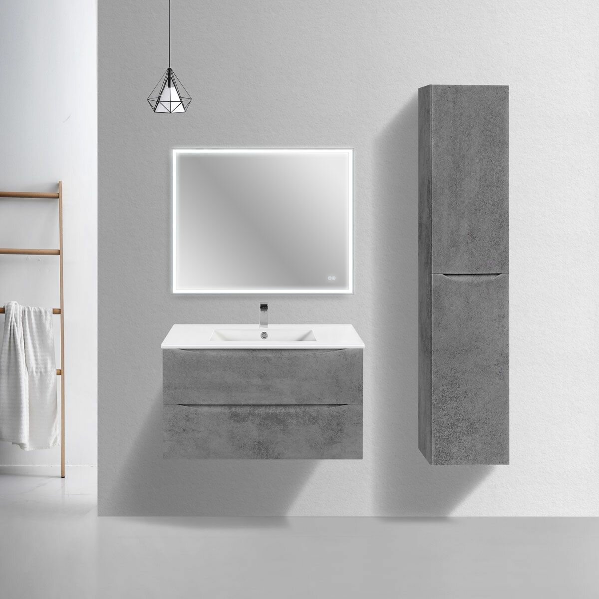 Тумба под раковину Vincea Mia Slim90 VMC-2MC900S1BT - фото №1