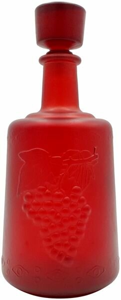 Бутылка стеклянная Традиция 15л 52-П29Б-1500 с цветной декорацией наружн.стороны (розовый матов)