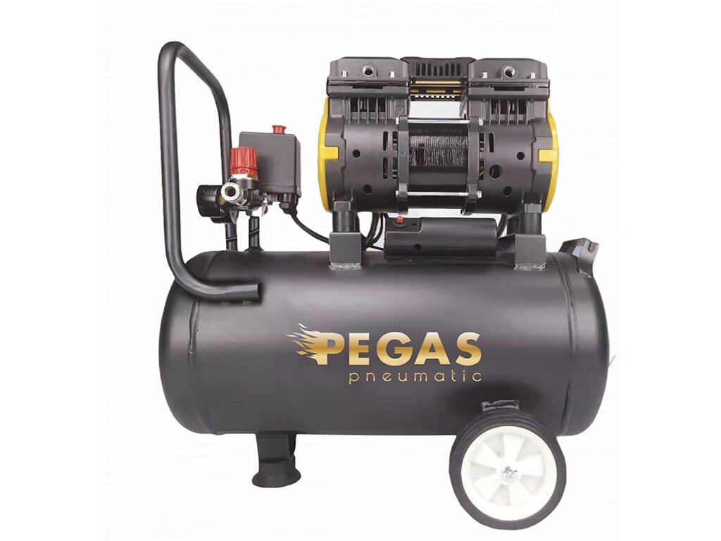 Компрессор безмасляный Pegas PG-802 25 л 1.4 кВт