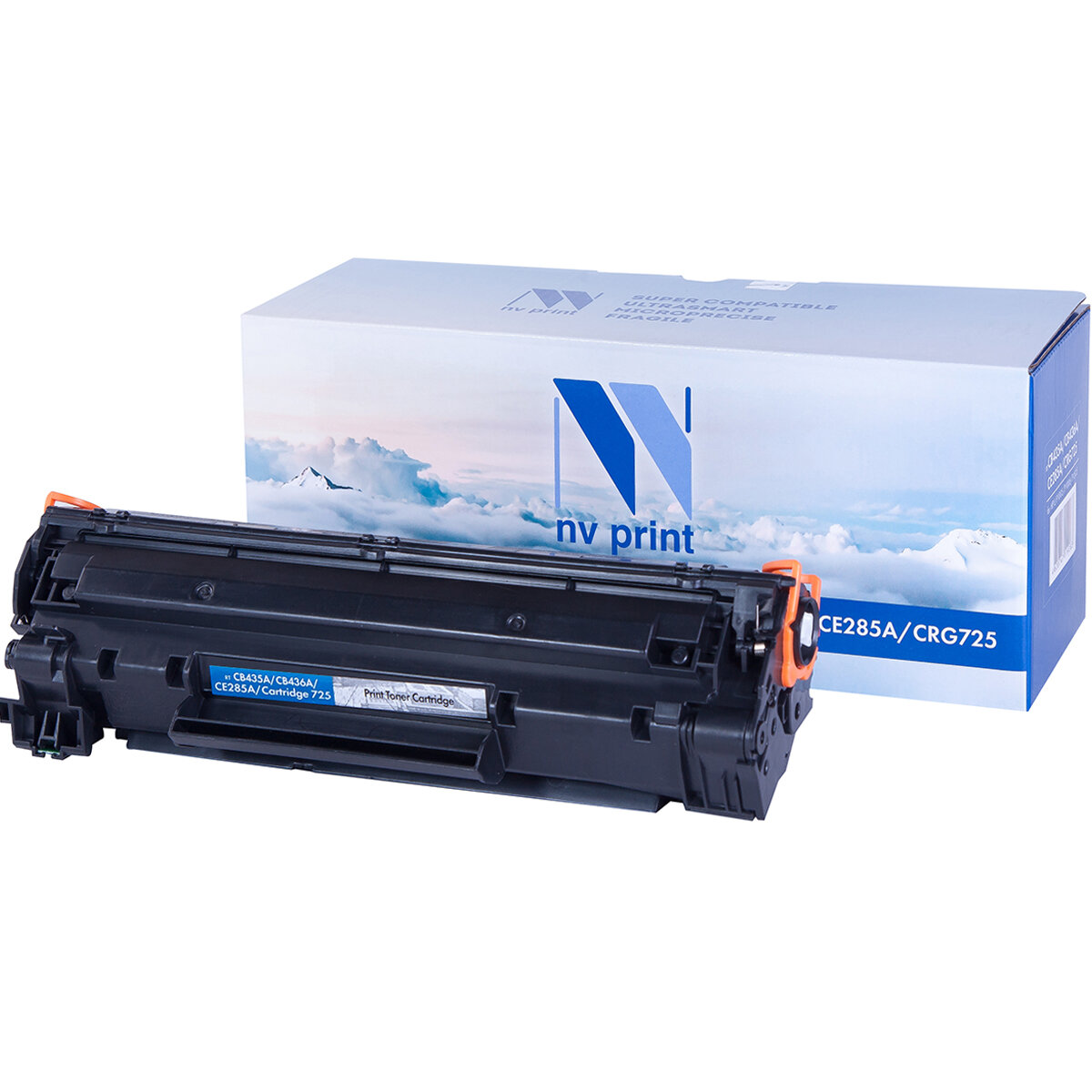 Совместимый картридж NV Print NV-CB435A/CB436A/CE285A/725 (NV-CB435A-436A-285-725) для HP LaserJet P1005, P1006, M1120, M1120n