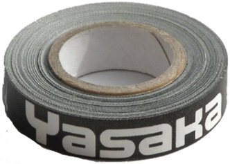 Торцевая лента для настольного тенниса Yasaka 1m/12mm Black/White