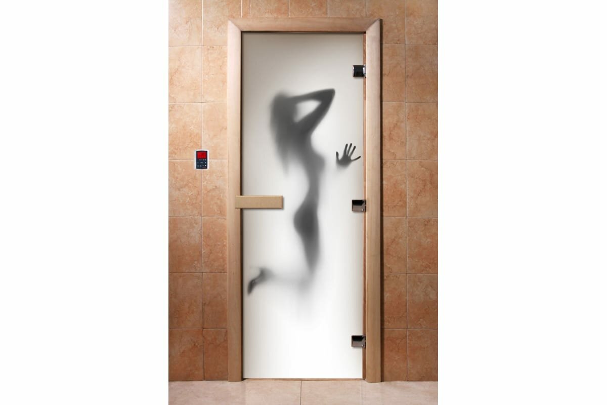 Дверь для бани DoorWood фотопечать, рисунок а070, 1800x700 мм УТ-00014670 - фотография № 1