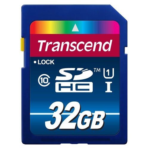 Карта памяти TRANSCEND SDHC 32GB Class 10 UHS-I SDU1 (TS32GSDU1)