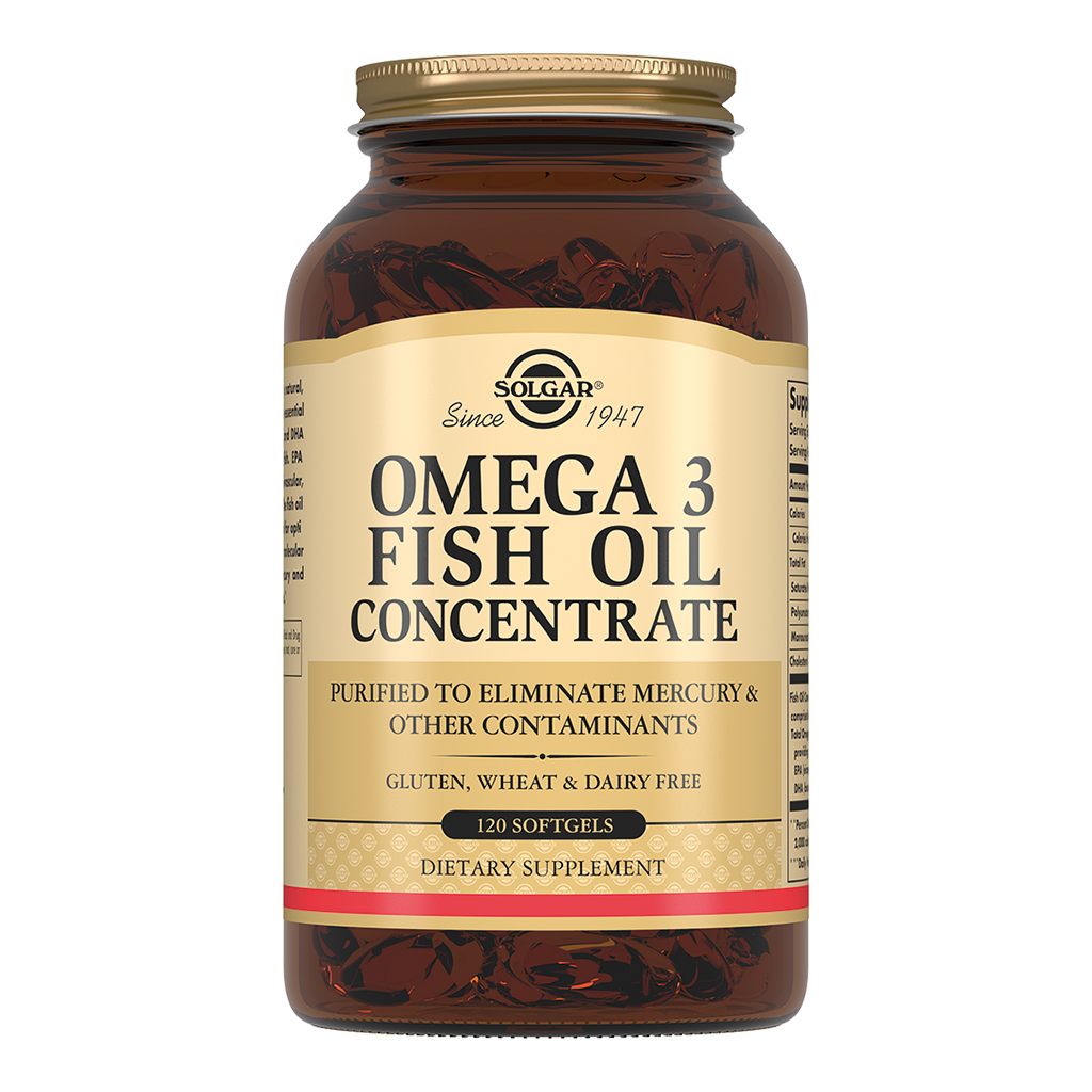Solgar Omega-3 Fish Oil Concentrate капс.