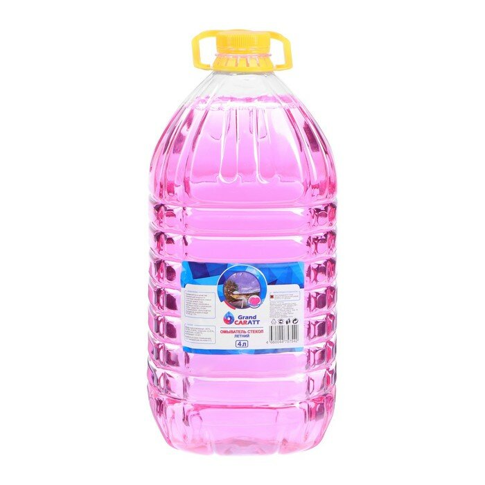 Омыватель стёкол Grand Caratt летний Антимуха Bubble Spray 4 л