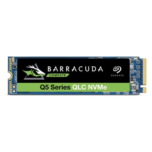 SSD накопитель Seagate BarraCuda Q5 ZP500CV3A001 500ГБ, M.2 2280, PCI-E 3.0 x4, NVMe