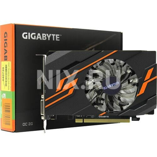 Видеокарта GIGABYTE GeForce GT 1030 OC 2G (GV-N1030OC-2GI)