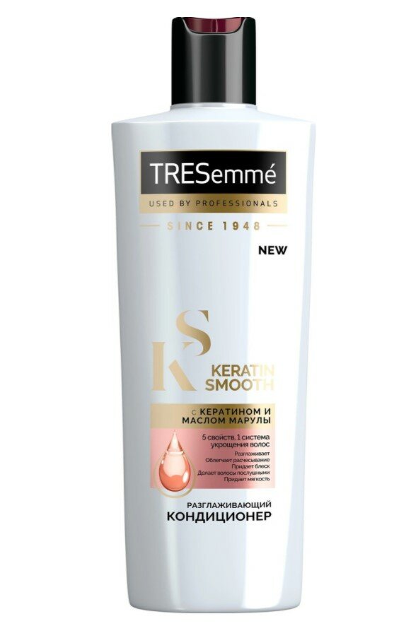 Tresemme Кондиционер для волос разглаживающий Tresemme Keratin Smooth 400мл