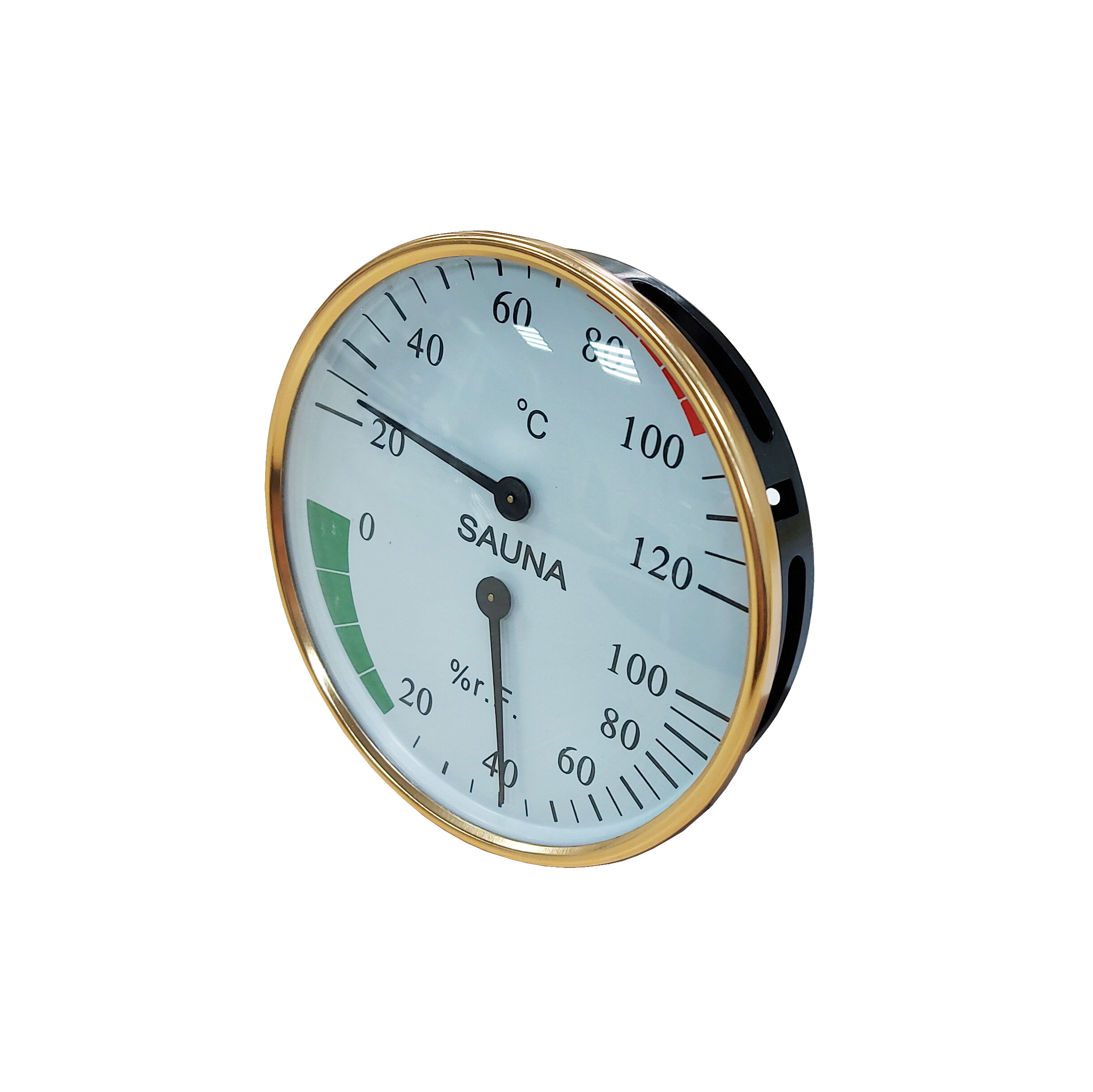 Термометр и гигрометр 10*2 (металлический корпус) В23017