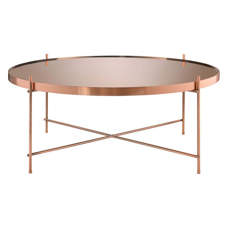 фото Стол Bergenson Bjorn Josen 84,8 см, розово-медный