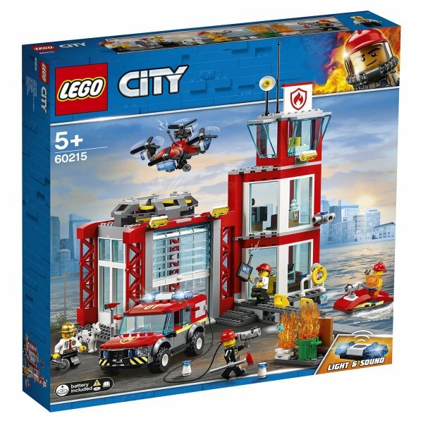 Конструктор Lego City 60215 Конструктор LEGO City Fire Пожарное депо 60215