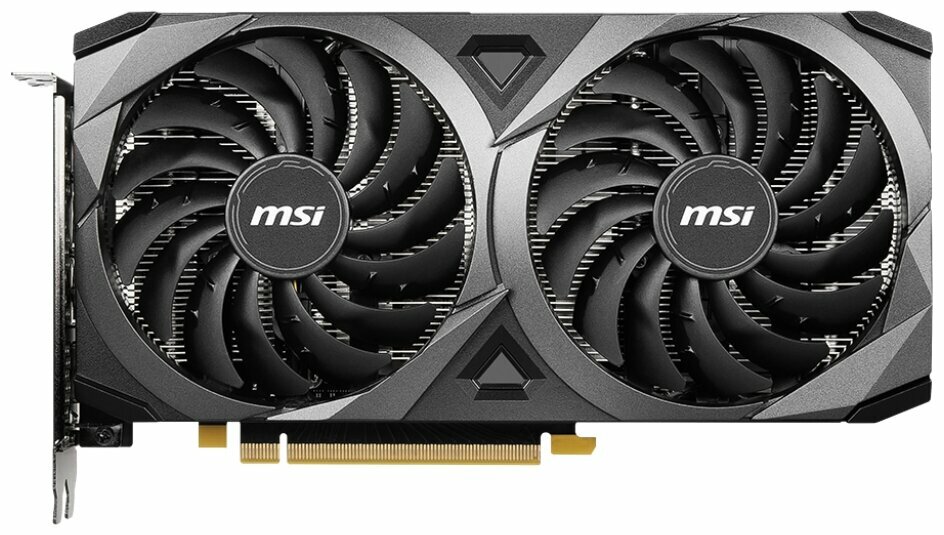 Видеокарта MSI PCI-E RTX 3060 Ti VENTUS 2X 8G OCV1 LHR NVIDIA GeForce RTX 3060Ti 8192Mb 256 GDDR6 1695