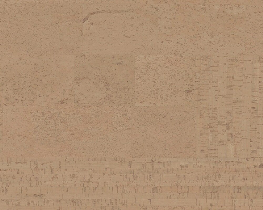 AJ8O001 Пробковое напольное покрытие AMORIM CORK PURE Fashionable Camel, 600*300*4 мм, фаска с 4 сторон, предлакировка, 11 листов в упаковке - фотография № 1