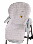 Двусторонний чехол на стульчик для кормления - Happy Baby William/Classic Пломбир - изображение