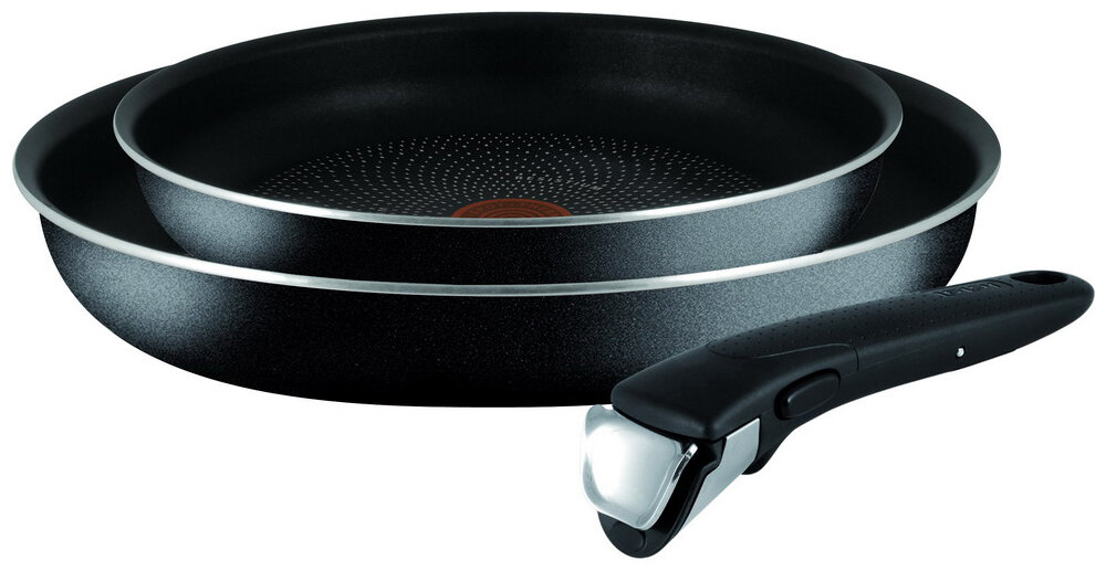 Набор посуды со съемной ручкой Tefal Ingenio Black 04181820