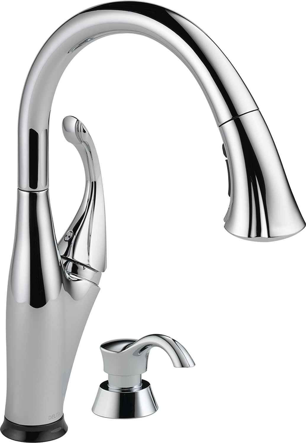 Смеситель для кухонной раковины Delta Addison 1-handle Kitchen Faucet Pull Down Spray Touch2o Chrome 9192t-dst / Model #:D9192TDST