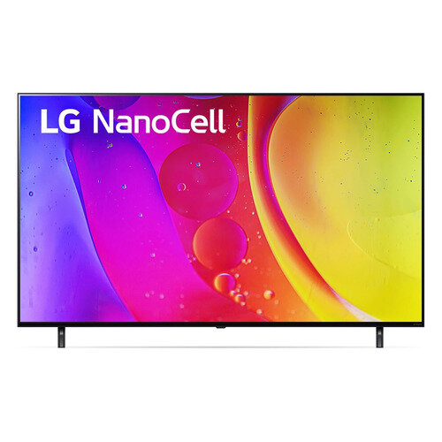 55" Телевизор LG 55NANO806QA.ADKB, NanoCell, 4K Ultra HD, синяя сажа, смарт ТВ, WebOS